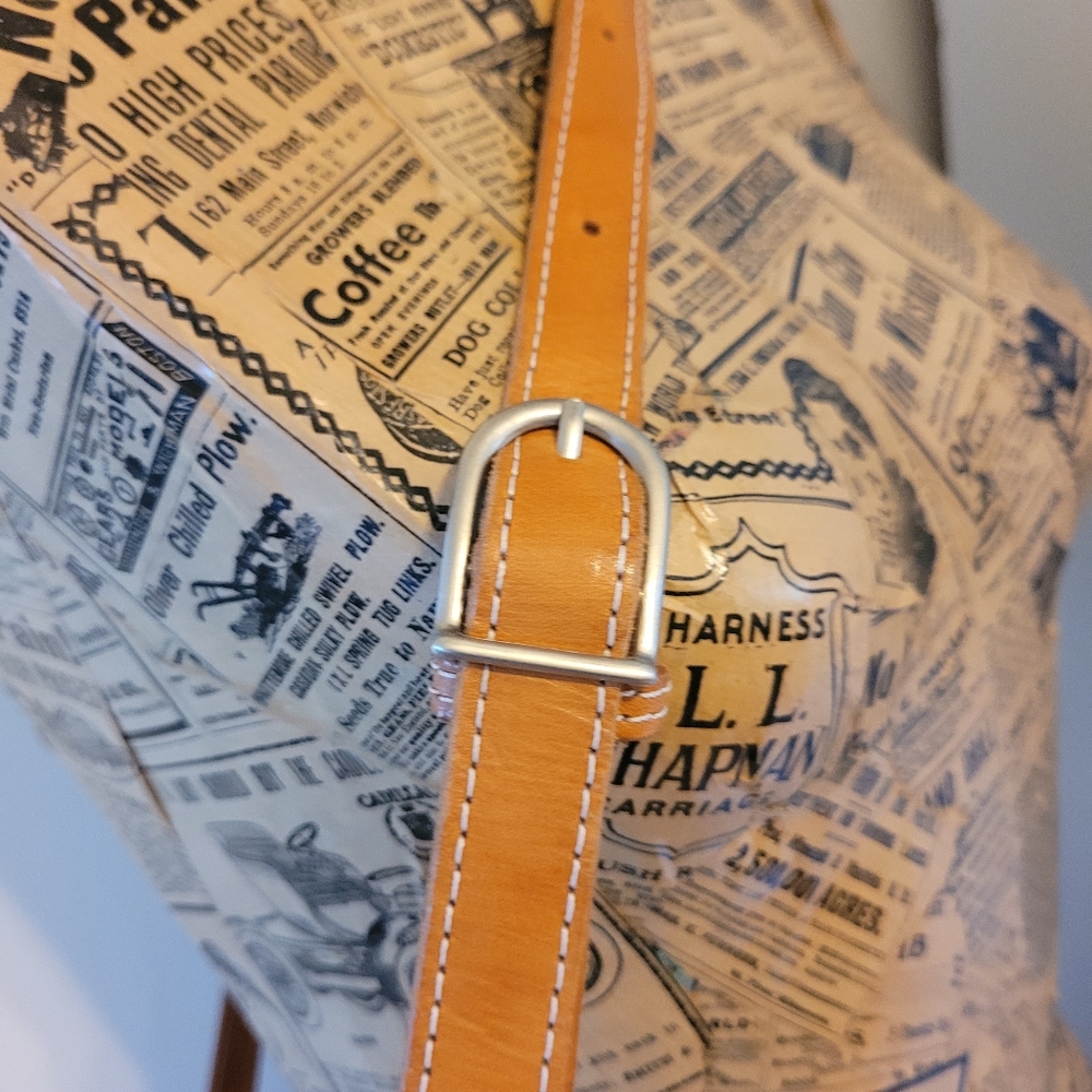 Leather crossbody handbag purse - Picture 8 of 10